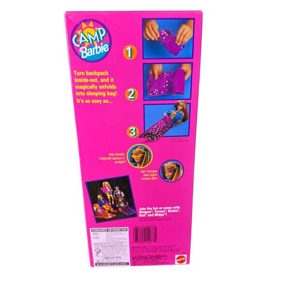 Vintage 1993 Camp Barbie Midge Doll Mattel #11077 NRFB - Picture 4 of 7